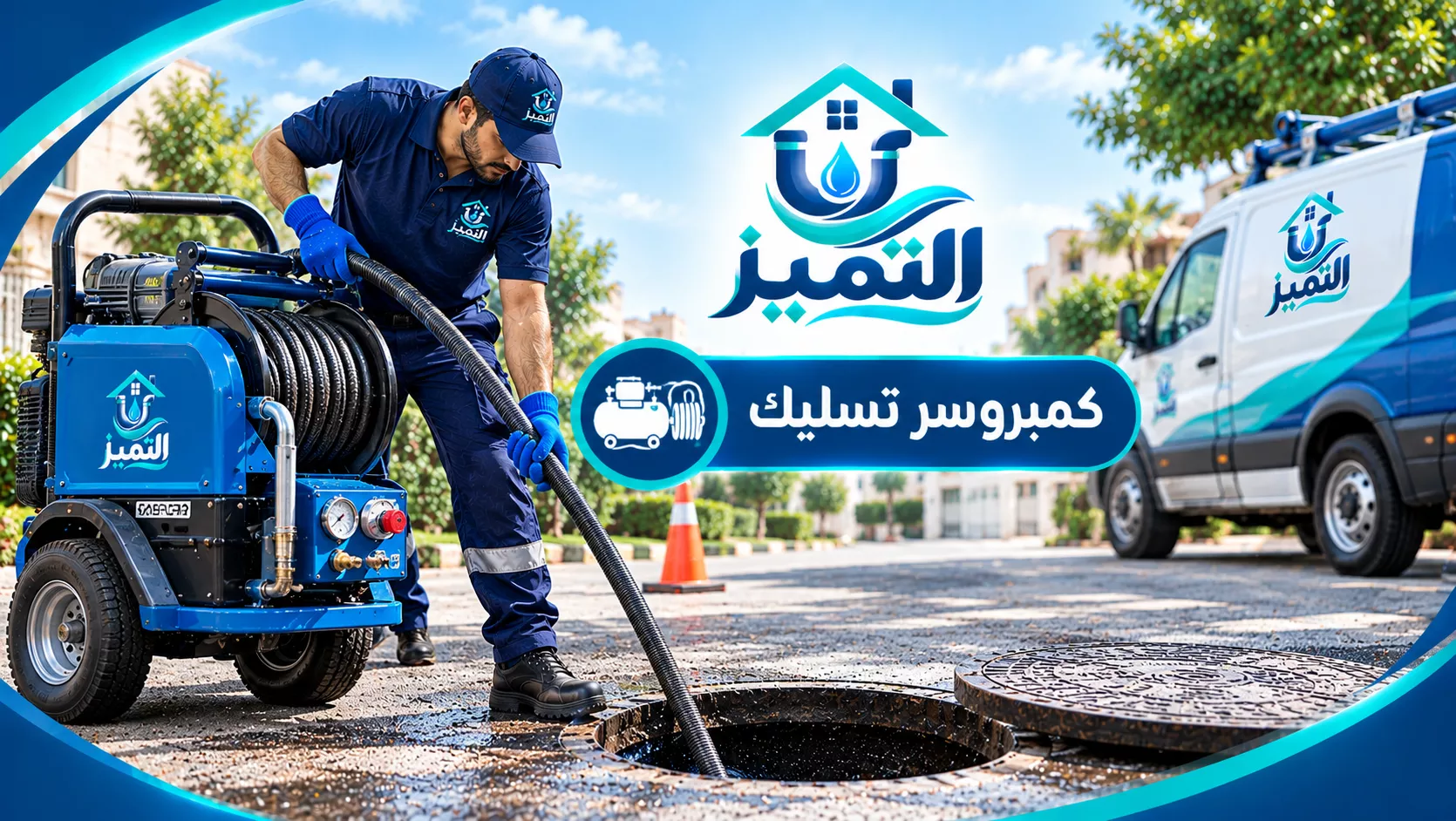 كمبروسر تسليك